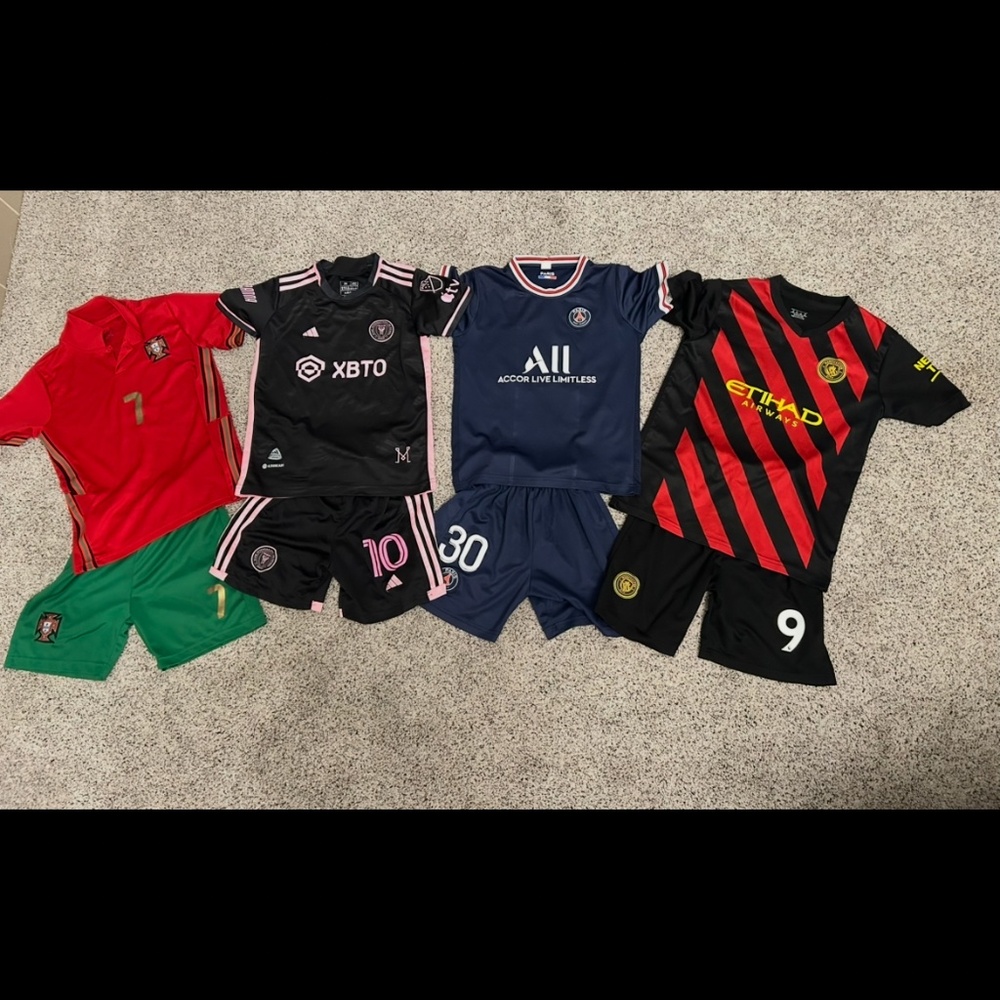 Misc Professional Player Soccer Kits
